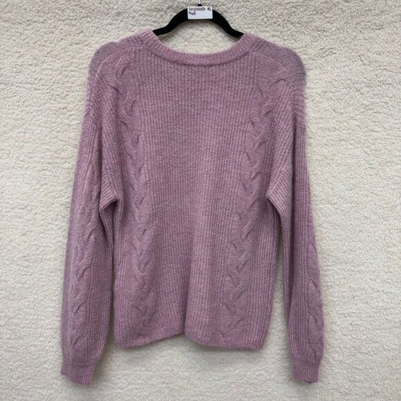 XS - SPLENDID - Lilac Wool Maternity Sweater Natalia Rent the Runway $168 msrp - Picture 9 of 10